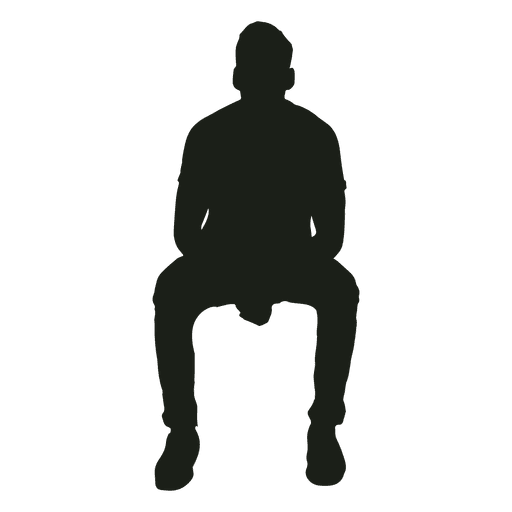 Person Sitting PNG Photo