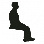 Person Sitting PNG Photos