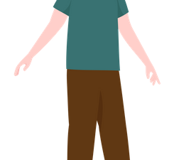 Person Standing PNG Pic