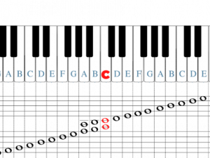 Piano Keys PNG Cutout