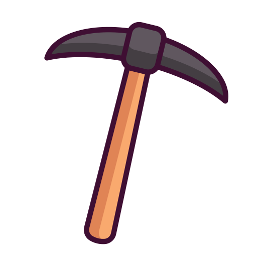 Pickaxe PNG Cutout