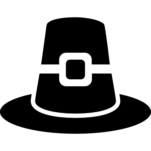 Pilgrim Hat PNG Clipart