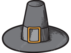 Pilgrim Hat Transparent