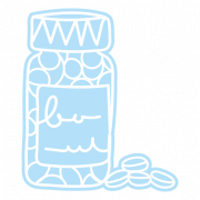 Pill Bottle PNG Free Image