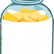 Pill Bottle PNG Image