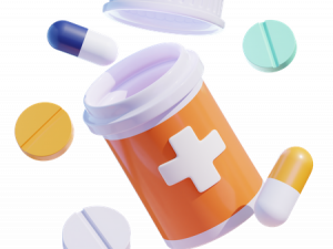 Pill Bottle PNG Image File