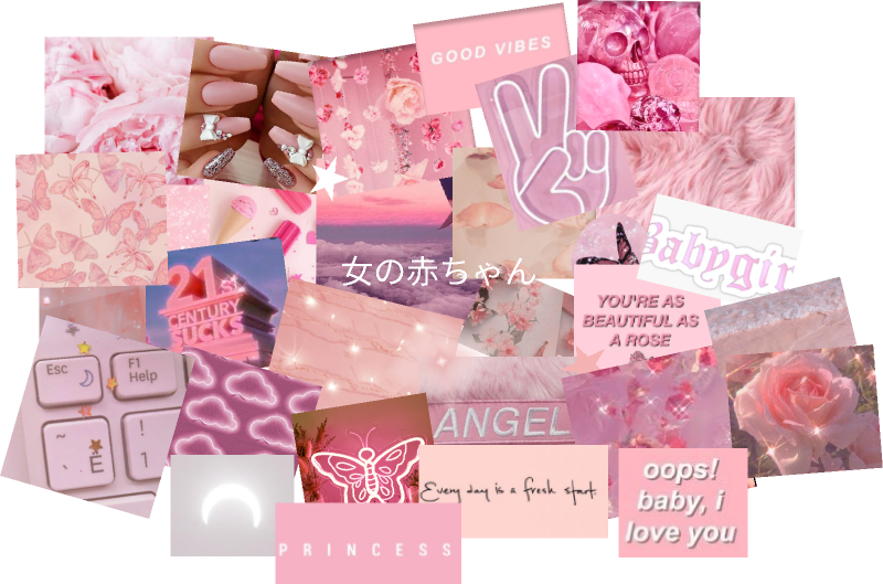 Pink Aesthetic PNG Free Image