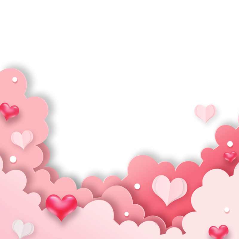 Pink Border PNG Free Image