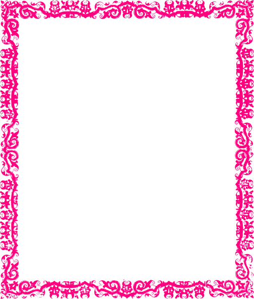 Pink Border PNG Image