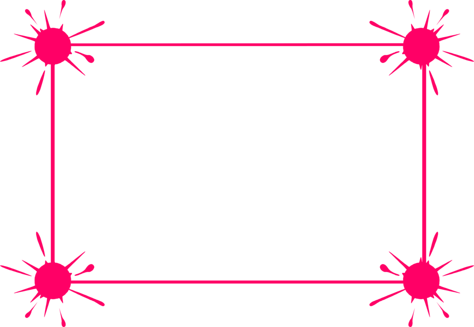 Pink Border PNG Pic