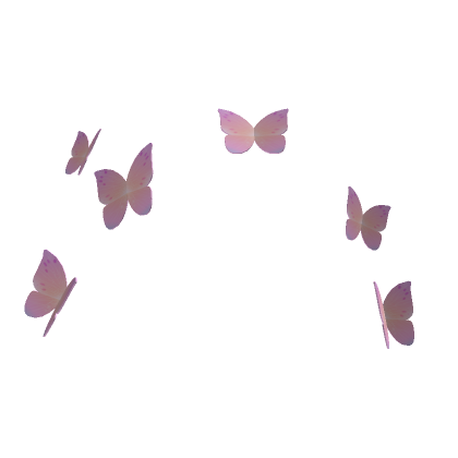 Pink Butterflies PNG Clipart