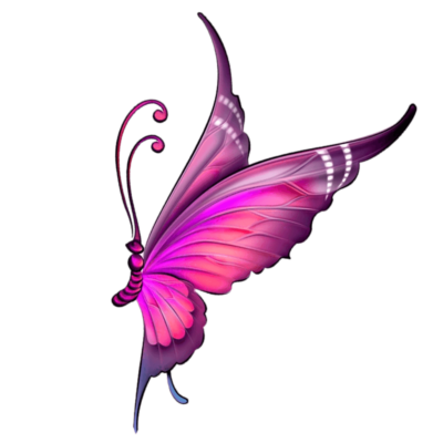 Pink Butterflies PNG Cutout