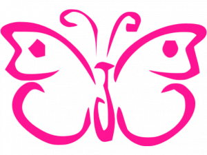 Pink Butterflies PNG Image