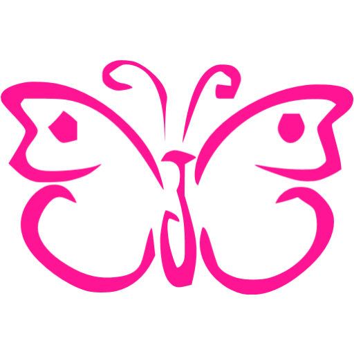 Pink Butterflies PNG Image