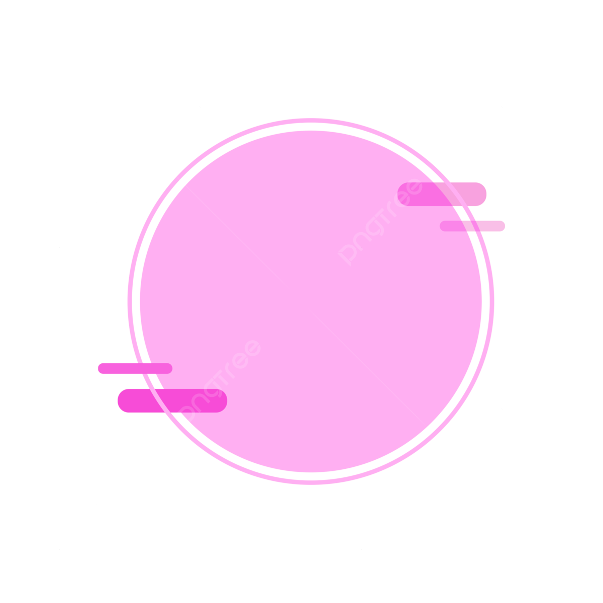 Pink Circle No Background