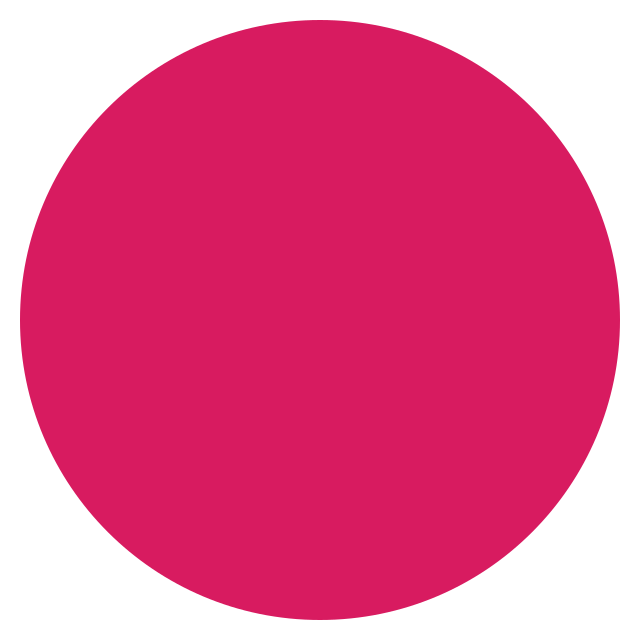 Pink Circle PNG Cutout