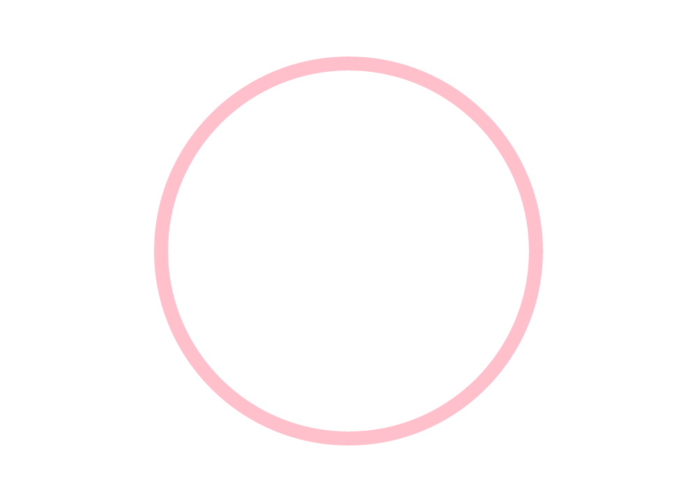 Pink Circle PNG HD Image