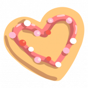 Pink Cookie Background PNG