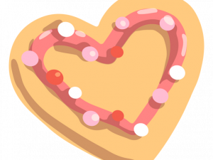 Pink Cookie Background PNG