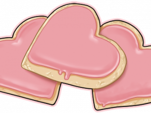 Pink Cookie PNG Clipart