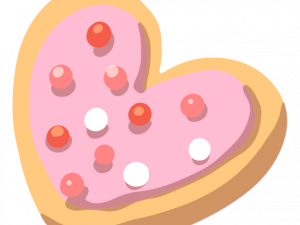 Pink Cookie PNG File