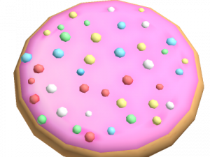 Pink Cookie Transparent