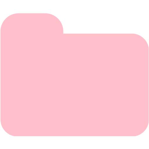 Pink Folder PNG HD Image