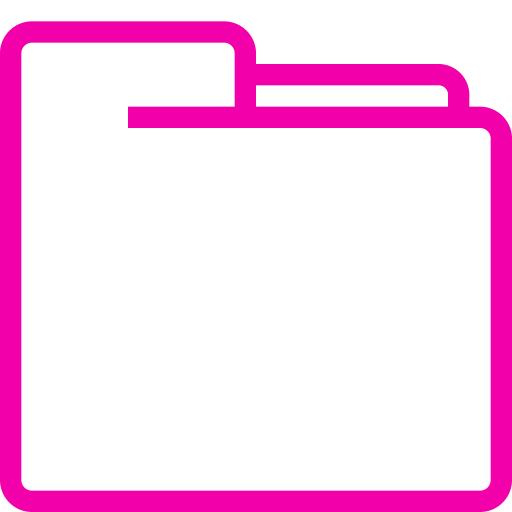 Pink Folder PNG Image HD