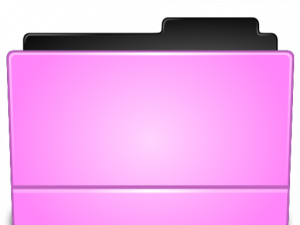 Pink Folder PNG Photos