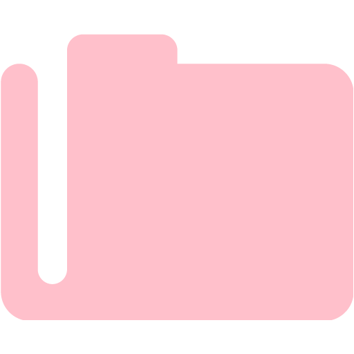 Pink Folder PNG Picture