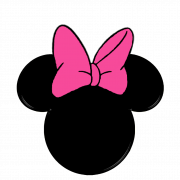 Pink Minnie Mouse No Background
