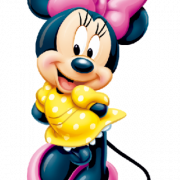 Pink Minnie Mouse PNG HD Image