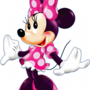 Pink Minnie Mouse PNG Images