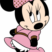Pink Minnie Mouse PNG Photos