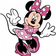 Pink Minnie Mouse Transparent - PNG All | PNG All