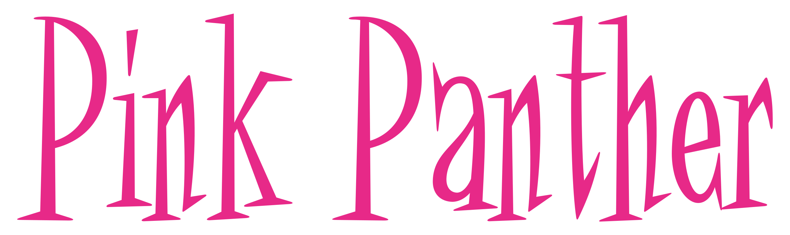 Pink Panther PNG Image