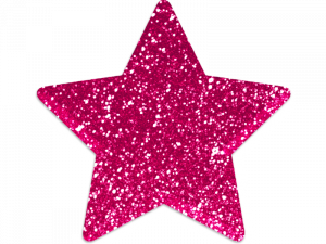 Pink Stars PNG Clipart