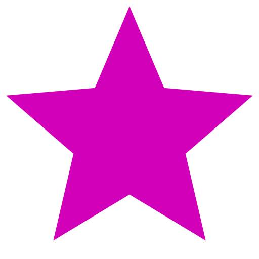 Pink Stars PNG Cutout