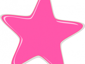 Pink Stars PNG HD Image