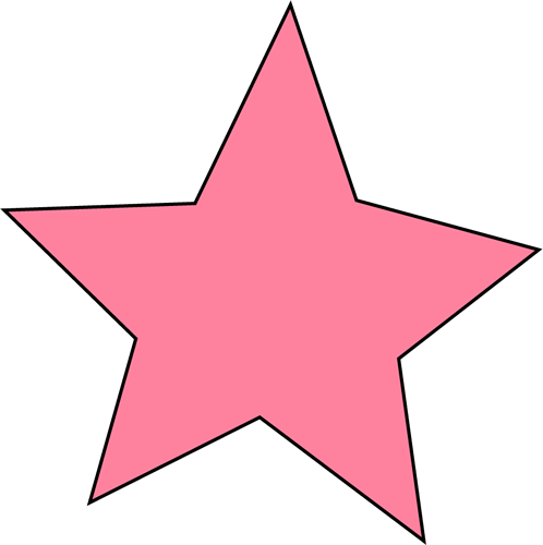 Pink Stars PNG Image