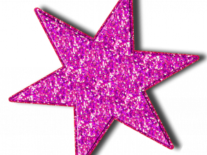 Pink Stars PNG Images