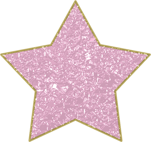 Pink Stars PNG Photos