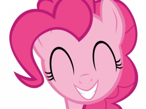 cartoon pony, cheerful character, animated horse, colorful illustration, Pinkie Pie PNG