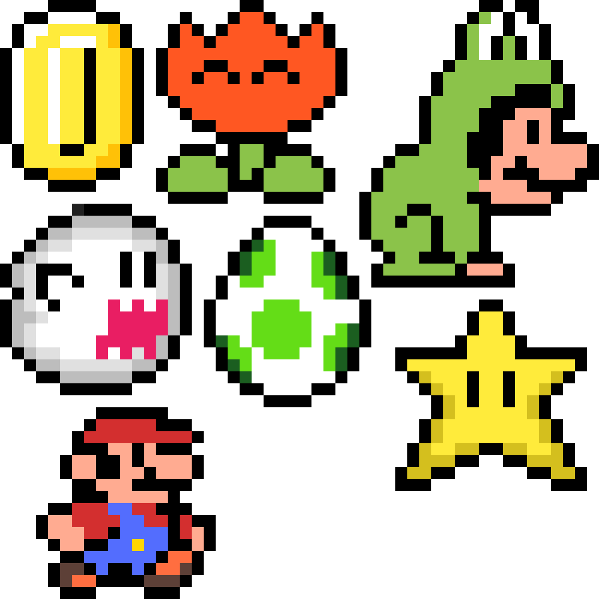 Pixel Art PNG Transparent Images