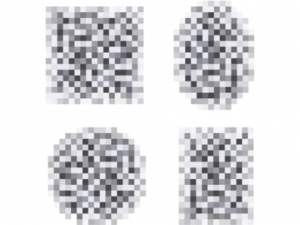 Pixel Blur PNG Image