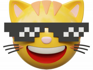 Pixel Sunglasses PNG Image File