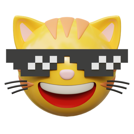 Pixel Sunglasses PNG Image File