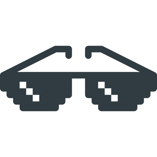 Pixel Sunglasses PNG