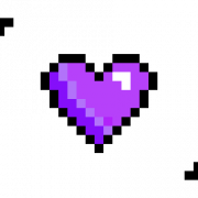 Pixelated Heart PNG Picture