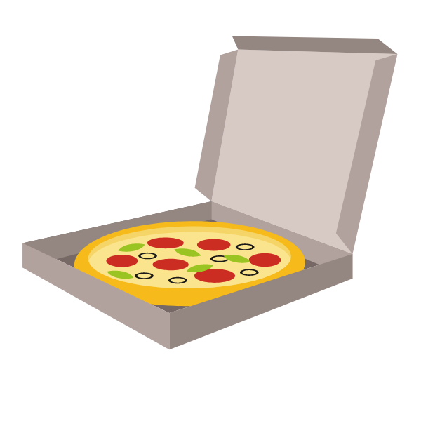 Pizza Box PNG Photos